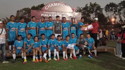 Wonoboyo FC Juara II Camat Cup 1 2024